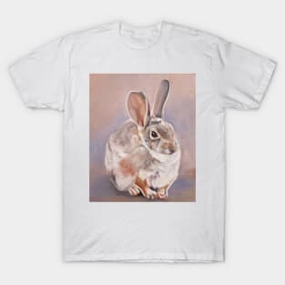 Desert Cottontail rabbit painting T-Shirt